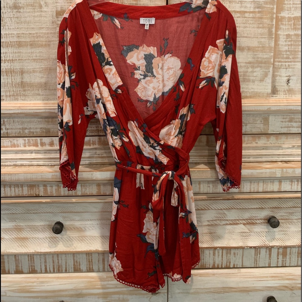 Tobi Floral Romper
